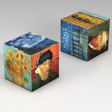 Другие предметы коллекционирования: Коллекционный Кубик-Рубик 2 вида: 1. Произведения Ван Гога 2 — 3