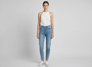 bluzka z dekoltem halter: 157, Top damski, rozmiar XS
