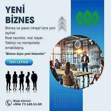 barmen kursu: Yeni Biznes – biznes və şəxsi inkişaf üzrə layihə Xidmətin təsviri: - — 2