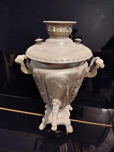 samavar qiyməti: Tok samavarı Antik samovar (köhnə rus tipli) - Material: metal — 1