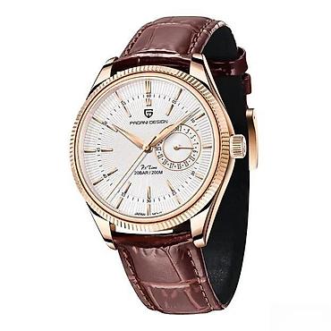 Ručni satovi: PAGANI DESIGN PD-1689 - 40mm - Bela - Seiko VH65 Mehanizam Potpuno — 5