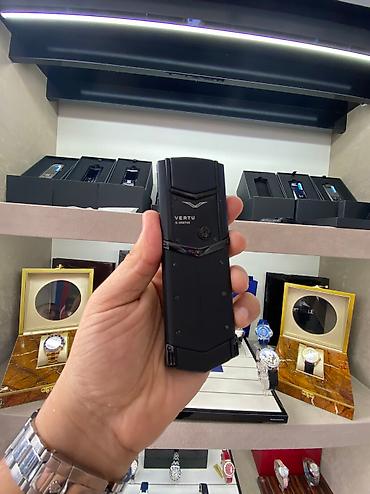 butun telefonlar: Vertu Signature PureBlack Premium class Kredit Tek Sexsiyyet — 2