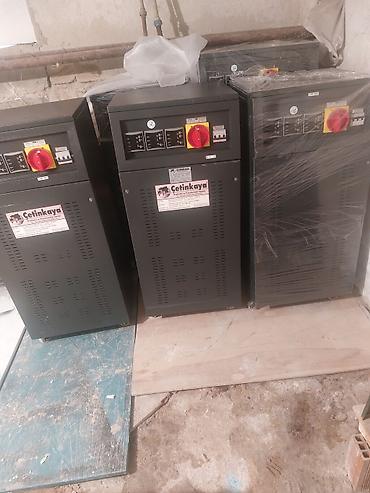 stablizator: Məhsul: AC gərginlik tənzimləyicisi (servo tip), Türkiyə istehsalı — 9