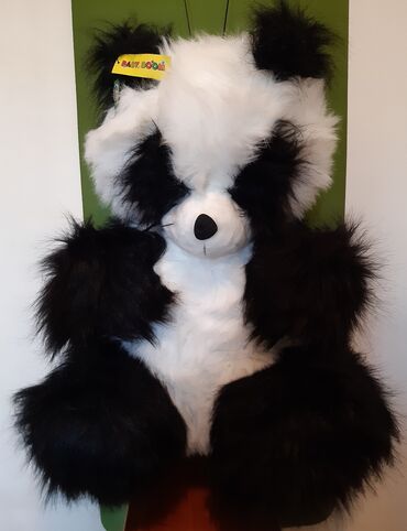 большая мягкая игрушка медвежонок: Продаётся!!! Медвежонок Панда.Мягкийпушистый,добрый. Рост 85 см