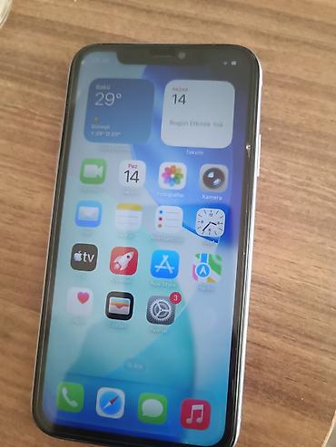 apple mackbook: IPhone 11, 128 GB, Black Titanium, Barmaq izi — 3