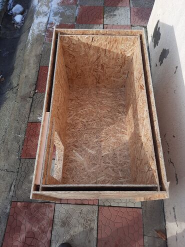 Зоотовары: Будка, домик для собаки. - Материал: плита OSB, толщина 9мм, ширина — 7