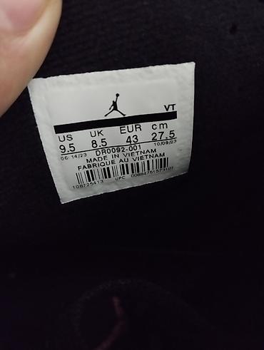 jordan 5: Мужские кроссовки, 43, Air Jordan, Новый, цвет - Черный — 5