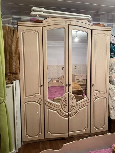 гантели каракол: Продаю спальный гарнитур 2х сп. кровать, 2 тумбы, комод с зеркалом, 4х