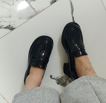 foot patch: Лакированные лоферы на каблуке 5см, подойдут для вас и вашего ребенка — 3