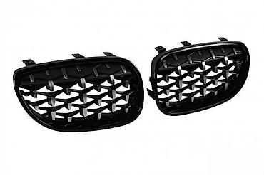 DIAMOND MASKE BUBREZI RESETKE GRILOVI BMW 5 E60 E61 | DIAMOND