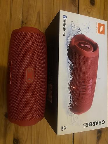 jbl: JBL Charge 5 portativ Bluetooth səsgücləndiricisi – qırmızı rəng. - — 4