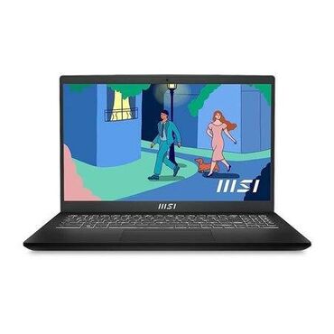 мониторы gb led светодиодная подсветка: Ноутбук, MSI, 8 ГБ ОЭТ, Intel Core i5, 15.6 ", Жаңы, Жумуш, окуу үчүн, эс тутум SSD