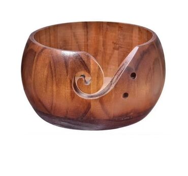 сетка для клеток: Деревянная чаша-органайзер для пряжи (yarn bowl) - Материал