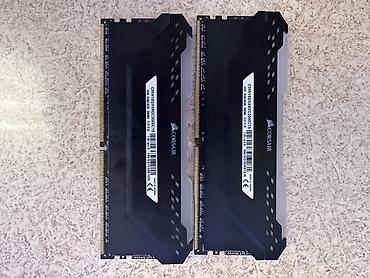 16: Operativ yaddaş (RAM) Corsair, 16 GB, 3000 Mhz, DDR4, PC üçün, İşlənmiş — 3