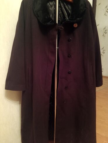 Paltolar: Palto, 3XL (EU 46), rəng - Qəhvəyi