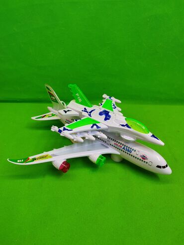 Игрушки: Самолёт игрушка музыкальная🛫 Комплектация товара: 2 самолёта как одно at lalafo.kg — 3 Игрушки: Самолёт игрушка музыкальная🛫 Комплектация товара: 2 самолёта как одно — 3
