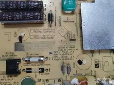 Aksesoari za TV i video: Sharp LC-60LE635 u delovima Main board QPWBXF733WJN2 Power board — 8