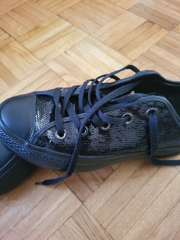 patike converse: 36.5, bоја - Crna