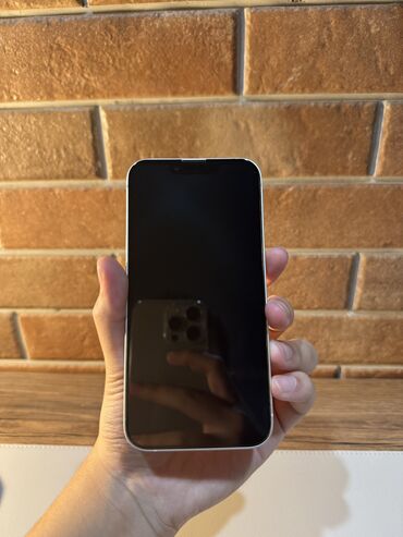 Apple iPhone: IPhone 13, Б/у, 128 ГБ, Старлайт, Защитное стекло, Коробка, 88 % — 8