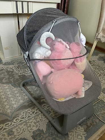 şişme doşek: Məhsul: Coolbaby beşik/sallanan kreslo Təsvir: - Rahat körpə beşiyi — 3