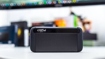 Kompüter, noutbuk və planşetlər: Xarici SSD disk Crucial, 1 TB, İşlənmiş