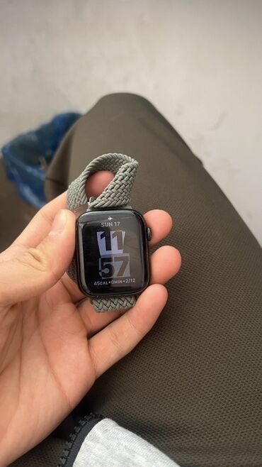 наручные часы гармин: Apple Watch Series 7 45mm (б/у) + стильный ремешок 📱 Состояние