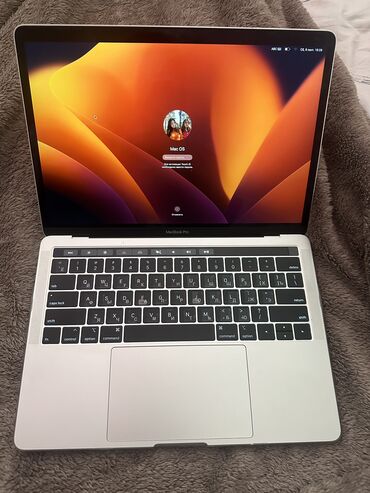 ноут 13 про: Ноутбук, Apple, 16 ГБ ОЭТ, Intel Core i5, 13.3 ", Колдонулган, Татаал эмес тапшырмалар үчүн, эс тутум SSD