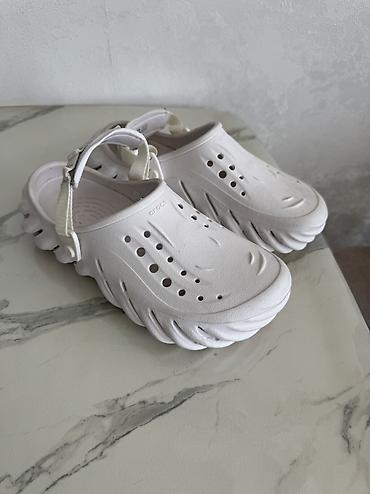crocs original: Мужские кроссовки, 44, Crocs, Новый, цвет - Белый, Самовывоз — 1