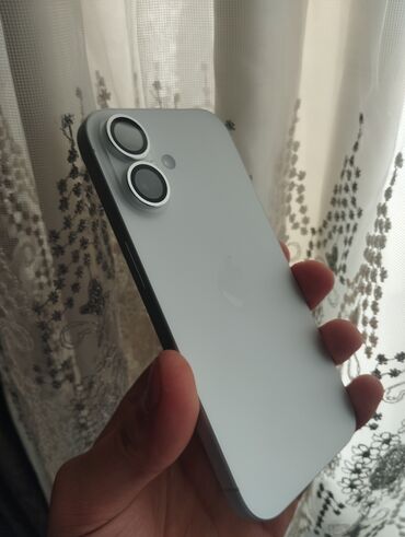 en ucuz noutbuklar: IPhone 16, 256 ГБ, Белый, Face ID