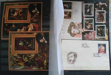 Markalar: XV-XVII əsr rəssamlarının əsərlərindən ibarət marka kolleksiyaları -da lalafo.az — 30 Markalar: XV-XVII əsr rəssamlarının əsərlərindən ibarət marka kolleksiyaları — 30