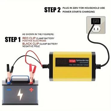 Ağıllı akkumulyator şarj cihazı - 12V qurğuşun-turşu akkumulyatorları lalafo.az -da Ağıllı akkumulyator şarj cihazı - 12V qurğuşun-turşu akkumulyatorları