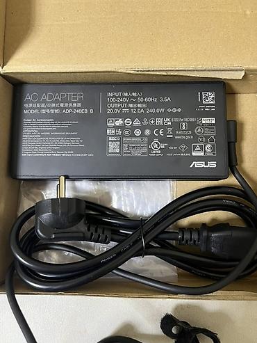 Ноутбуки и аксессуары: ASUS AC Adapter – Model: ADP-240EB B Texniki xüsusiyyətlər: - Giriş — 1