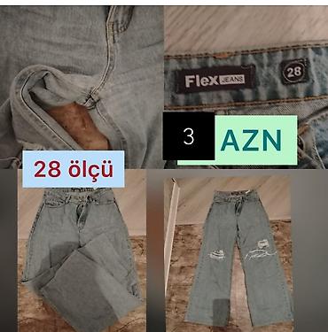 qadin geyim: Paket geyimlər – hər biri 3 AZN 1) Qara ağ qəfəs naxışlı yubka - — 3