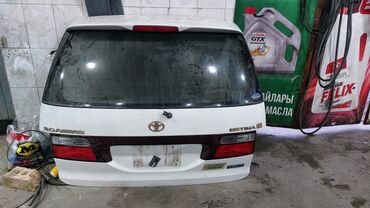 багажник лада: Крышка багажника Toyota 2003 г., Б/у, цвет - Белый,Оригинал