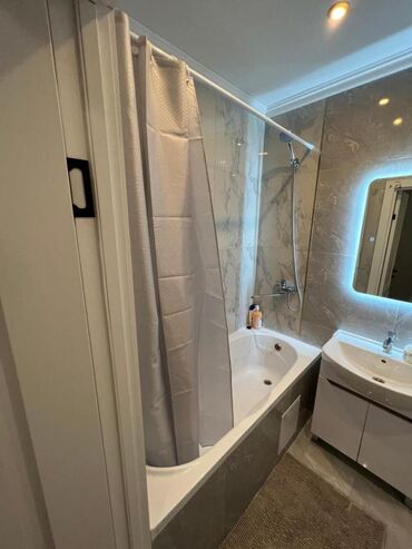 Посуточная аренда квартир: 1 комната, Душевая кабина, Постельное белье, Кондиционер — 17