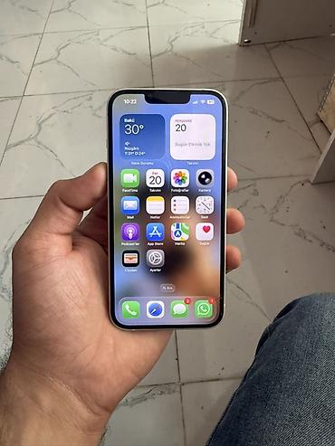 aypet pro m2: IPhone 14, 128 GB, Ağ, Face ID, Zəmanət, Simsiz şarj — 2