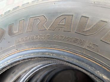 сешку: Шины 205 / >80 / R 16, Лето, Б/у, Комплект, Грузовики/Автобусы, Bridgestone — 3