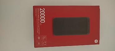 xiaomi planset: Xiaomi Redmi 20000 mAh 18W Fast Charge Power Bank - Tutum: 20000 mAh — 5