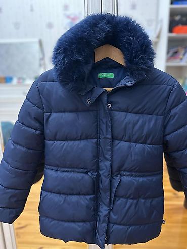 tuklu geyim: Kurtka, Qız üçün, 8 - 9 yaş, Benetton — 1