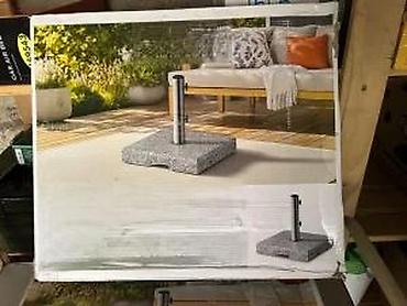 Suncobrani, tende i paviljoni: Granitno postolje za suncobran – Belavi - Masivna kvadratna baza od — 10