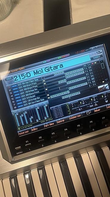 Klaviri i klavijature: Roland Fantom G6 512mb poznati set sredjeno sve klavijatura kojoj ne — 8