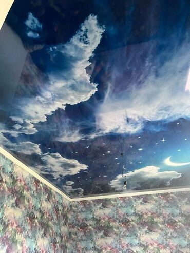 Натяжной потолок: Натяжной потолок Глянцевое, 3D потолки, Матовое Бесплатный замер, Гарантия, Бесплатная консультация — 12
