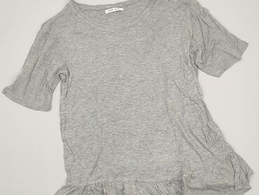 białe t shirty damskie gruba bawełniane: T-shirt, Cropp, L (EU 40), condition - Good