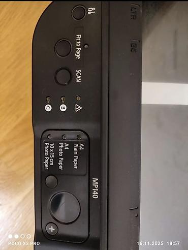 Ofis avadanlığı: Canon PIXMA MP140 çoxfunksiyalı cihaz Xüsusiyyətlər: - 3-ü 1-də — 3