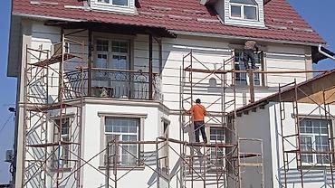 Фасадные работы: Фасадные работы делаем утепление фасадов крыша стена с базальтом — 1