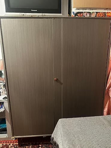 мебель шкаф бу: Гарнитур для зала, Б/у, Шкаф, Дерево, Самовывоз, цвет - Коричневый — 2