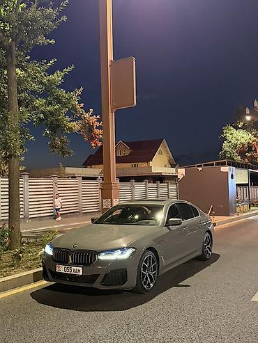 россрочка: BMW 5 series: 2021 г., 2 л, Автомат, Электромобиль, Седан — 1