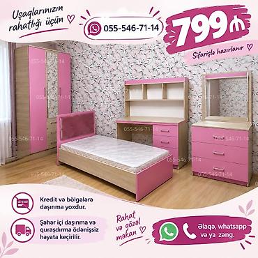 Gənc yataq dəsti – 799 AZN Komplekt: - 1 nəfərlik çarpayı (başlıqla) lalafo.az -da Gənc yataq dəsti – 799 AZN Komplekt: - 1 nəfərlik çarpayı (başlıqla)