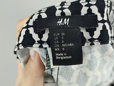 pyramid jeans: H&M, Spodnie materiałowe damskie, rozmiar S — 4