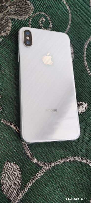 iphone 5 ucuz: IPhone X, 64 ГБ, Белый, Face ID